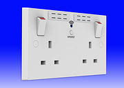 BG 13 Amp Twin Switched Socket with Wi-Fi  Extender product image