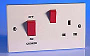 BG White Cooker Switches product image