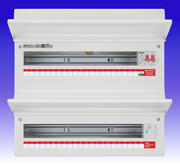 BG Metal Consumer Units c/w 100A Main Switch + SPD - 2 Tier product image 2