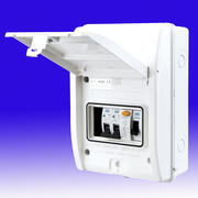 Garage Kit  - IP65 - 40A 30mA RCD c/w 6A and 32A MCB product image