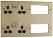 BG Nexus - Hotel Switches & Sockets - Antique Brass product image