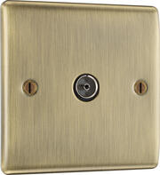 BG Nexus - TV & Satellite Outlets - Antique Brass product image