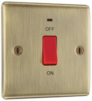 BG Nexus - Cooker Unit Switches - Antique Brass product image 3