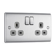 BG Nexus - Sockets - Brushed Steel product image 2