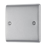 BG Blank Plates - Brushed Steel product image