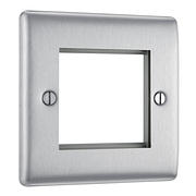 BG Nexus - Data Grid Plates - Brushed Steel product image 2