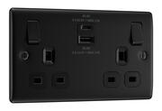 BG Nexus - USB Sockets - Matt Black product image 2