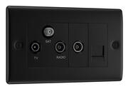 BG Nexus - TV & Satellite Outlets - Matt Black product image 5