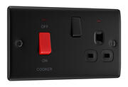 BG Nexus - Cooker Switches & Control Units - Matt Black product image