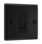 BG Nexus - Telephone & RJ45 Outlets - Matt Black product image