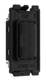 BG Nexus - Grid Fuse Holder & Flex Outlet - Matt Black product image