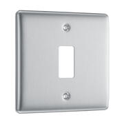 BG Nexus - Grid Plates - Brushed Steel product image