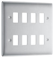 BG Nexus - Grid Plates - Brushed Steel product image 6