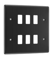 BG Nexus - Grid Plates - Matt Black product image 5