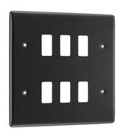 BG Nexus - Grid Plates - Matt Black product image 5