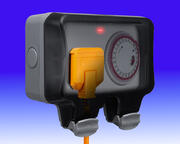 BG Storm - 13 Amp Gang DP Weatherproof Timer Switched Socket - IP66 product image 2