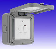 BG Storm 13A Weatherproof Switched Fused Spur c/w Neon - IP66 product image