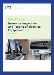 IET Code Of Practice Inspection & PAT Testing - 5th Edition product image