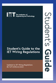 Student Guide to the IET Wiring Regulations 3rd Ed product image