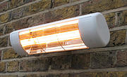 Weather Resistant Halogen Heater - White product image