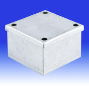 Galvanised Adaptable Box - Plain Sided product image