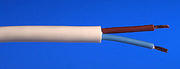 0.5mm 2 Core - PVC White Flexible Cable product image