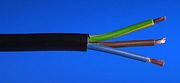 0.5mm 3 Core - PVC Black Flexible Cable product image