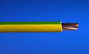25.0mm² 6491X Single Core Cable - Green Yellow Earth Wire product image