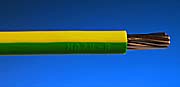 35.0mm² 6491X Single Core Cable - Green Yellow Earth Wire product image