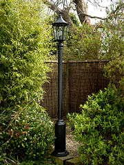 Coria Grande - 100w Lamp Post Lantern - Black product image
