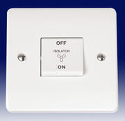 Click Mode 3 Pole Fan Switches - White product image