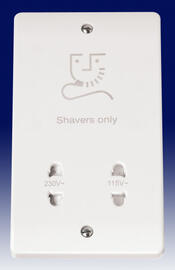Click Mode Shaver Socket - White product image