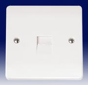 Click Mode Telephone Sockets - White product image