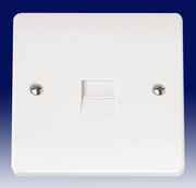 Click Mode Telephone Sockets - White product image 2
