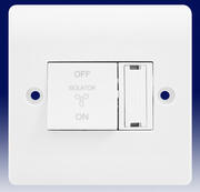 Click Mode 3 Pole Fan Switches - White product image 3