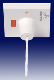 Click Mode 3 Pole Fan Switches - White product image 4