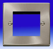 Click Deco - Euro Data Plates - Satin Chrome product image