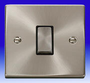 Click Deco Switches - Satin Chrome product image