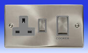 Click Deco - Cooker Controls - Satin Chrome product image 2