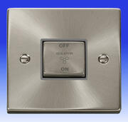 Click Deco - 3 Pole Fan Switches - Satin Chrome product image 2