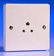 Contactum White 2 Amp Sockets product image