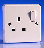 Contactum White 13 Amp Switched Sockets product image 2