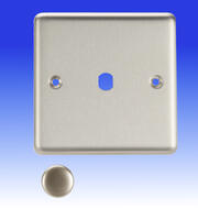 SATURN - Matt Chrome Dimmer Plate Kits product image