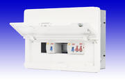 Contactum Defender2 Flush Dual Split Consumer Unit c/w 2 RCDs product image 3