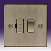 Knightsbridge - Switched & Unswitched Spurs - Sq Edge Antique Brass product image