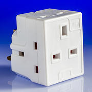 13 Amp 3 Way Adaptor Fused product image