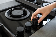 &lt;b&gt;Flame&lt;/b&gt; - Gas Hobs. Duct out or Recirculating. Available in either Black or Grey Glass.