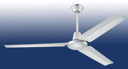 56" (142cm) Industrial Ceiling Fan - Silver with Wall Controller product image