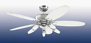 52" (132cm) Arius Ceiling Fan - Chrome product image