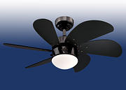 30'' Turbo Swirl Ceiling Fan with Light Kit product image